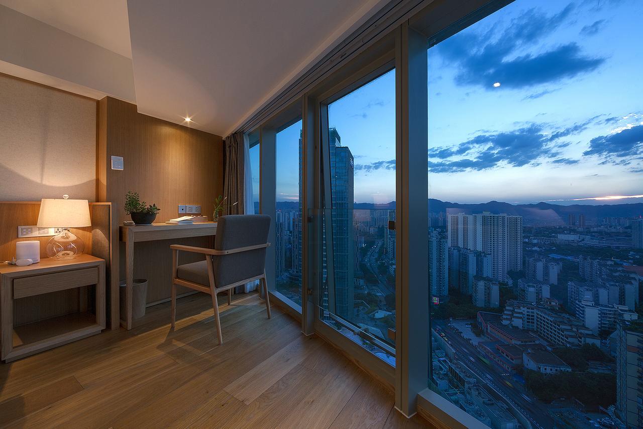Hotel Bai Yun Qin She Boutique Chongqing Exterior foto